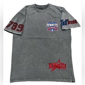 Tenaciti studios team USA men’s short sleeve T-shirt Graphic Tee grey size small